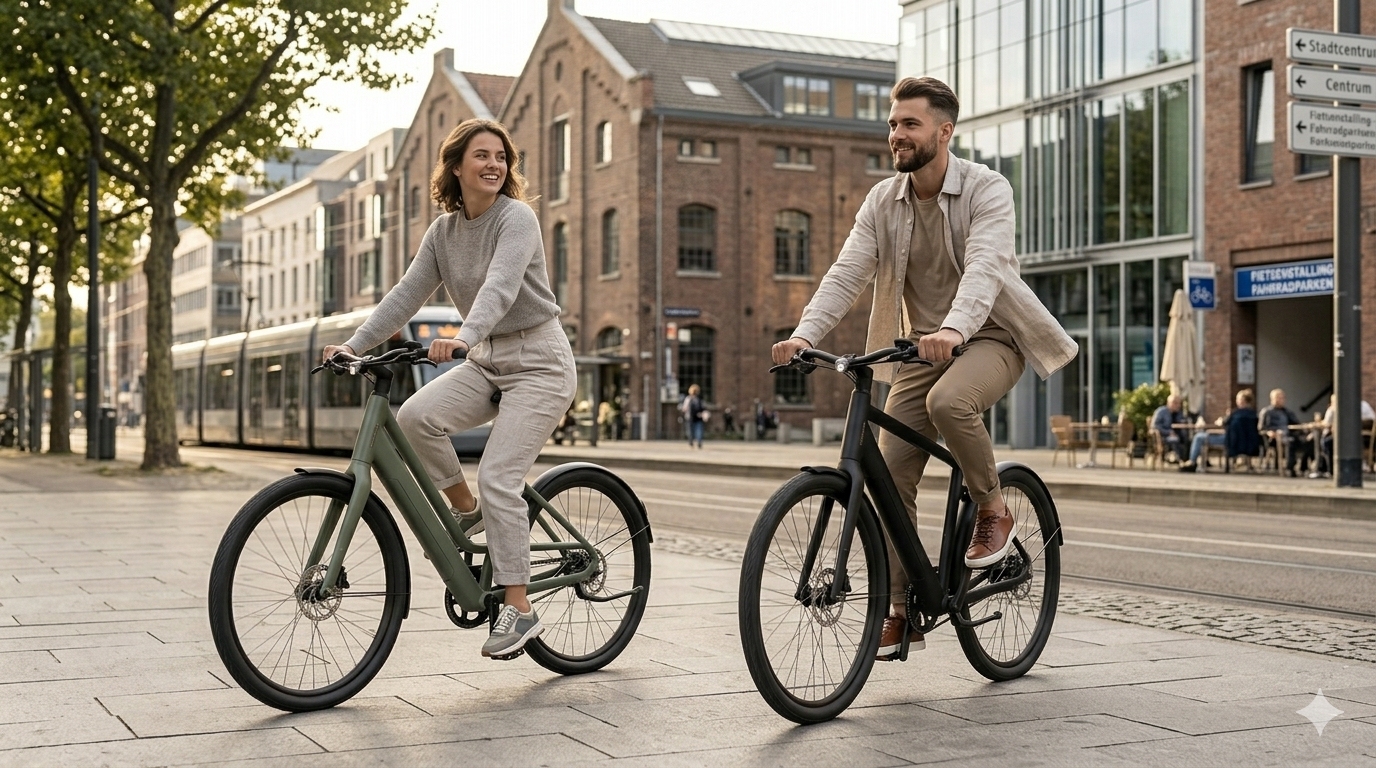 één fiets, twee werelden