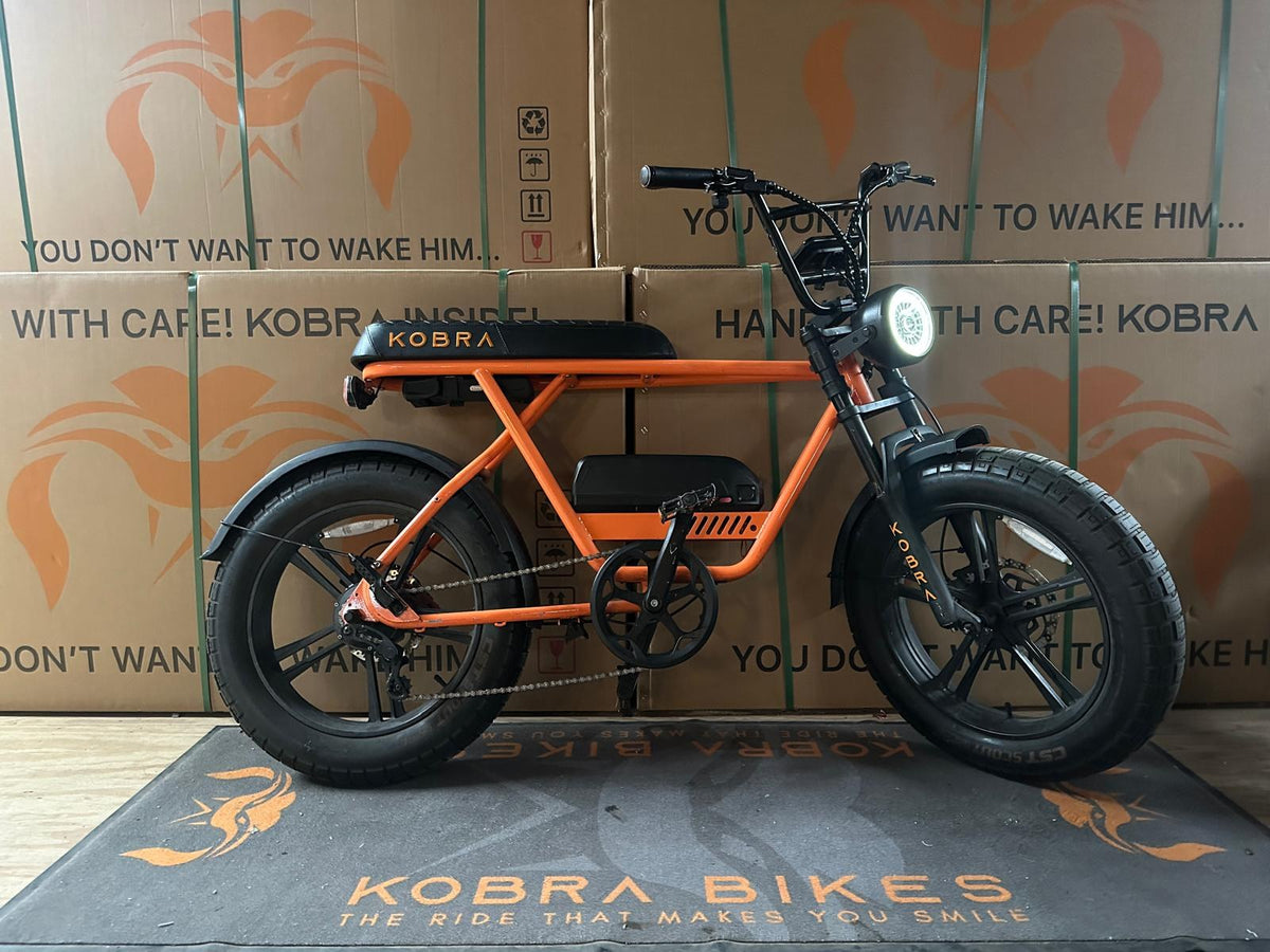 KOBRA V1.2 Fatbike Orange – demo #10