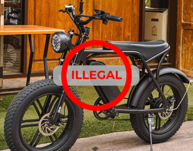 OUXI V8 Fatbike Illegal by EU