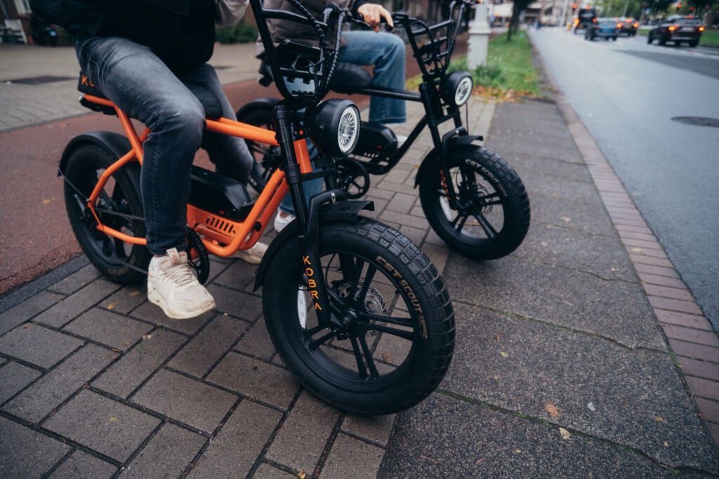 KOBRA ORANGE FATBIKE wide