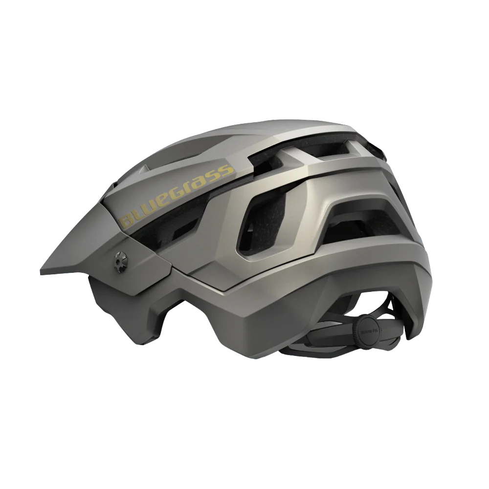 Bluegrass Roque MTB Helmet Solar Grey back